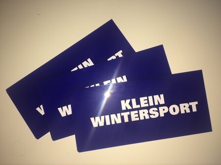KW Krabber snowboard 4mm [KWplex4mm-22x6]
