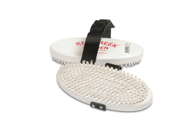 RED CREEK handbrush oval white nylon hard [REDCR046]