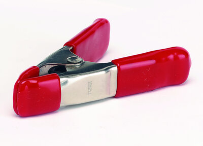 Kleinwintersport file holder spring clamp [KW022]  Mooie rode vijlenklem voor de vijlhouder van Klein Wintersport.